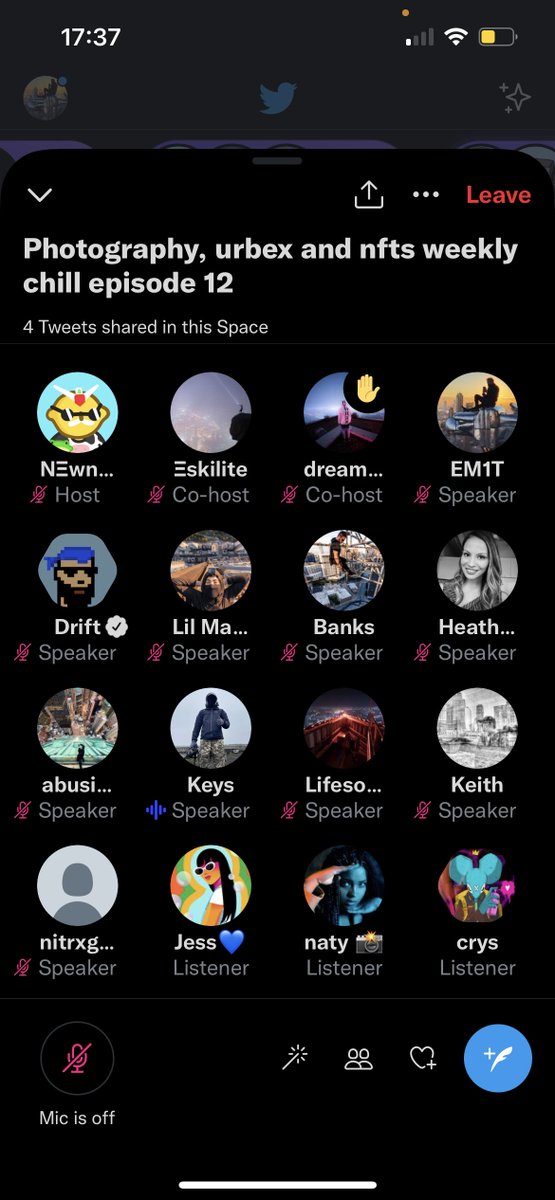 We do a lil discussion about urban exploration with some of the greatest explorers from around the world 

x.com/i/spaces/1LyGB…
