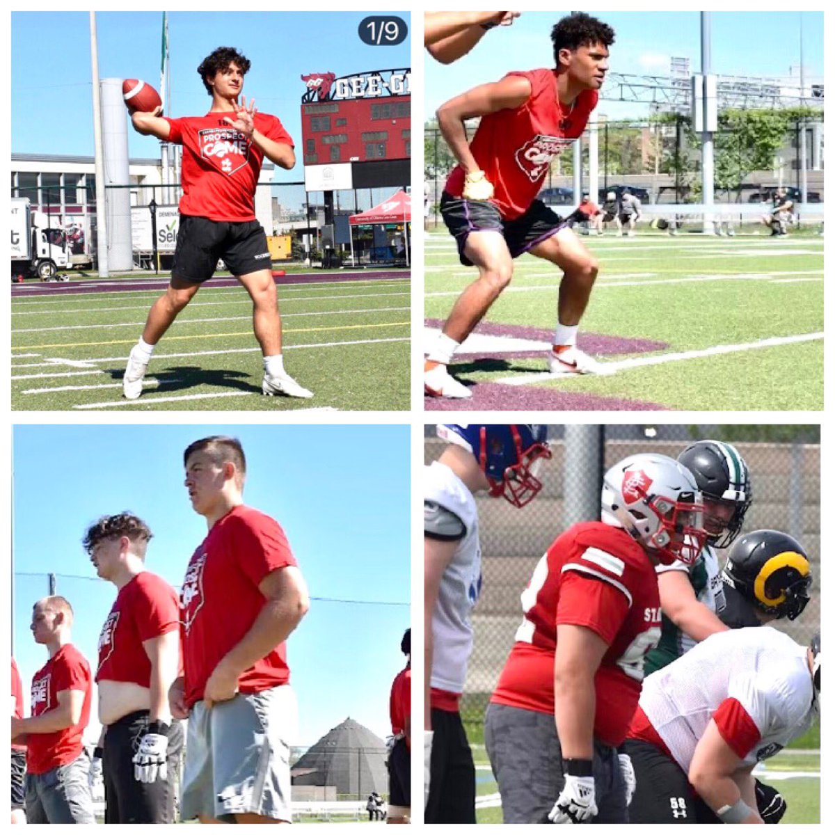 Our <a href="/standrews1899/">St. Andrew's College</a> players <a href="/NPahanich/">Nathan Pahanich</a> <a href="/IoanniMichalos/">ioanni michalos</a> <a href="/Anthonylio7/">Anthony Lio 🇨🇦🇺🇸</a> and <a href="/AshtonWatson19/">Ashton Watson🇨🇦🇯🇲</a> are having a great time competing among the top seventy ‘05 and ‘06 top prospects in Canada this week in Ottawa. Game time is 1 pm tomorrow!  
Good luck boys!