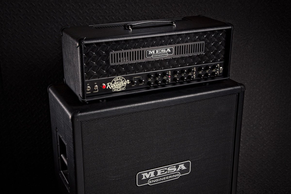 MesaBoogie's tweet image. Just curious... How many of you rock the "Blackout" version of the Dual Rectifier?

#MesaBoogie #DualRectifier #4x12 Recto