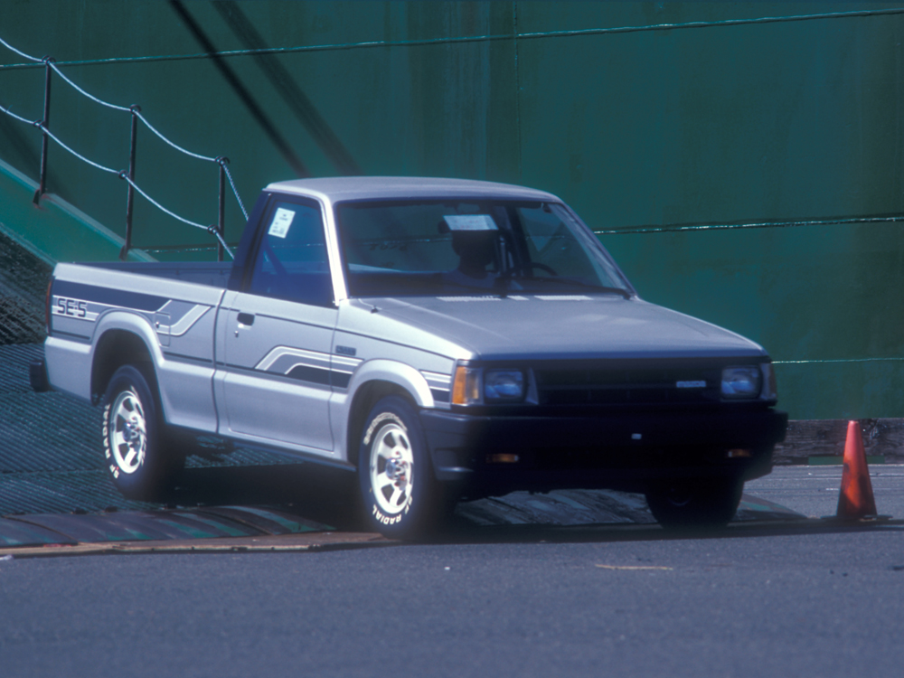 SeaportNW's tweet photo. We celebrate 50+ years of Mazda vehicles being imported through the Seattle + Tacoma gateway. Mazda’s PNW history dates back to April 14, 1970 when the first Mazda was imported via @portofseattle and in 1979 imported via @portoftacoma. Read more here: https://t.co/oawGTW0Az4 https://t.co/I3sBzPZ6Df