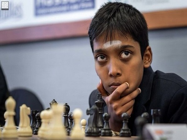 Indian Grandmaster R Praggnanandhaa loses to Ding Liren in the final of the Meltwater Champions Chess Tour Chessable Masters tournament.

(file pic)