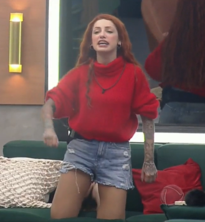 centralreality's tweet photo. "Assim como tu foi cega lá no outro (BBB), tu continua cega aqui." (Brenda) #EliminaçãoPowerCouple https://t.co/6ZLoRvkf8Z