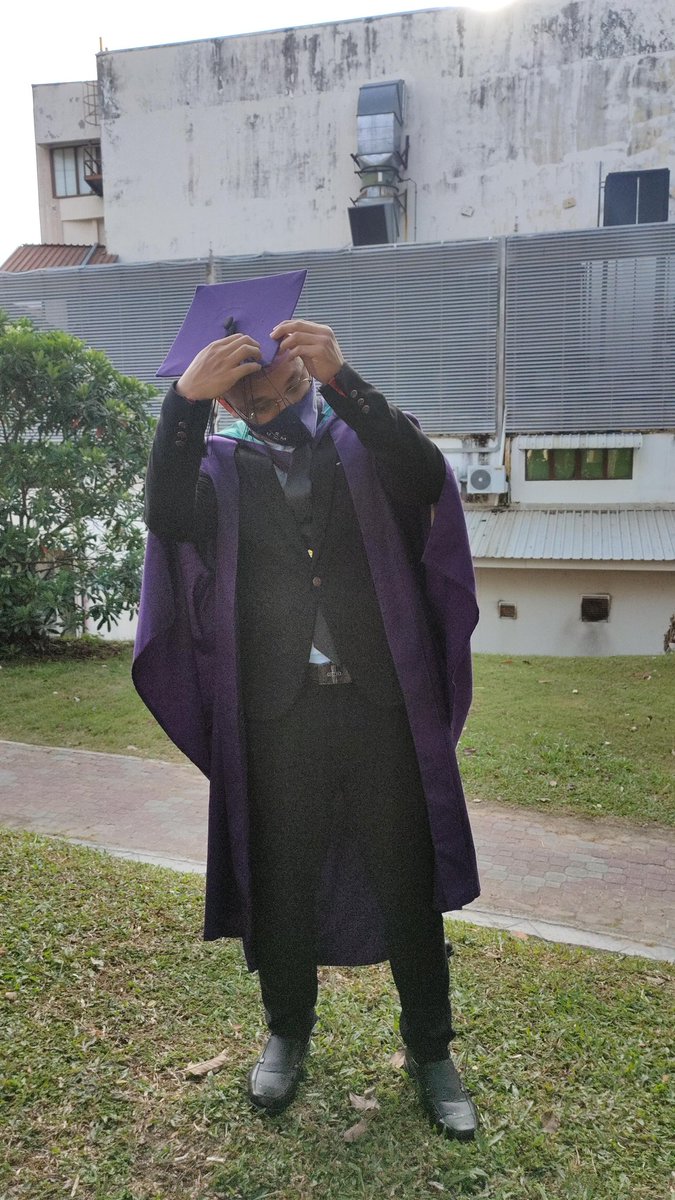 Know know finish degree oredi 🎊 #purpleflood