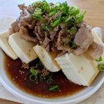 さっぱり感がクセになる!悪魔のごまだれ豚豆腐。