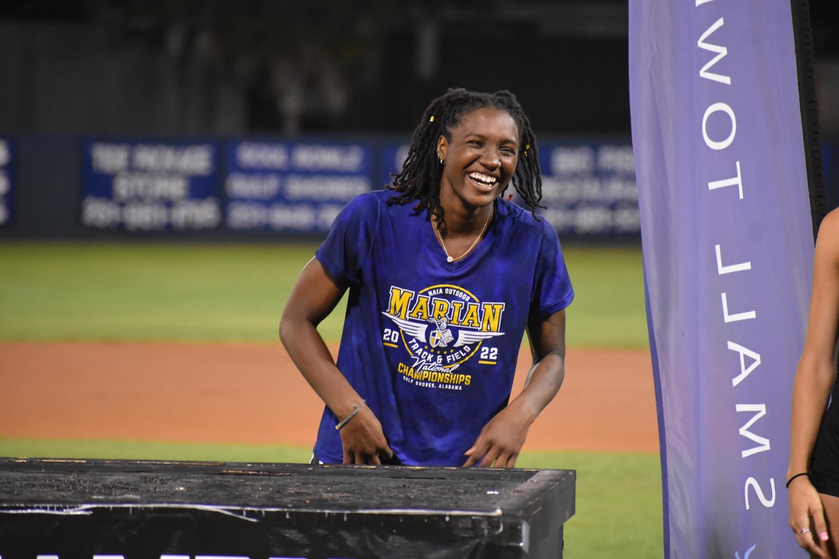 Marian Knights (@muknights) on Twitter photo <a href="/MarianTrackXC/">Marian Track & Field</a>: Jai-Lyn Norwood Wins NAIA Triple Jump National Champion
- muknights.com/article/8940 <a href="/MarianTrackXC/">Marian Track & Field</a>: Jai-Lyn Norwood Wins NAIA Triple Jump National Champion
- muknights.com/article/8940