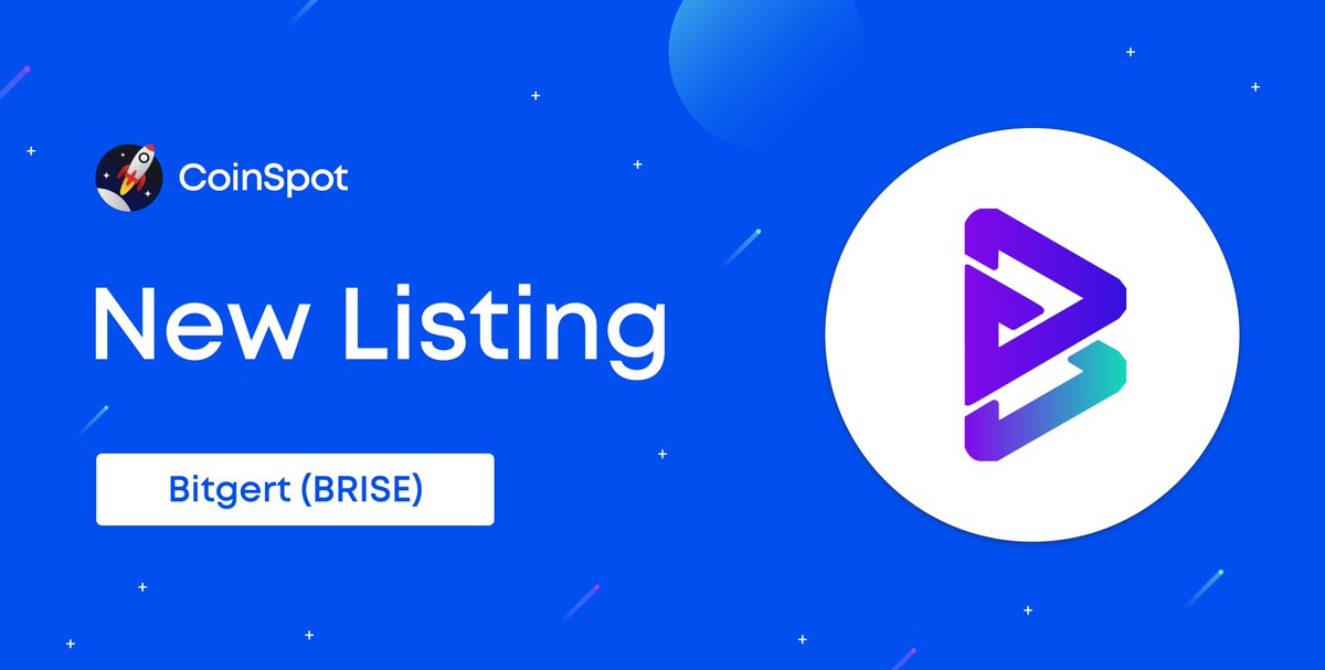We have just listed Bitgert (BRISE)!

RT for the chance to win $100 of BRISE 💸

Check it out 👇
coinspot.com.au/buy/brise

Happy trading! 🚀

<a href="/bitgertbrise/">Bitgert - $BRISE</a>