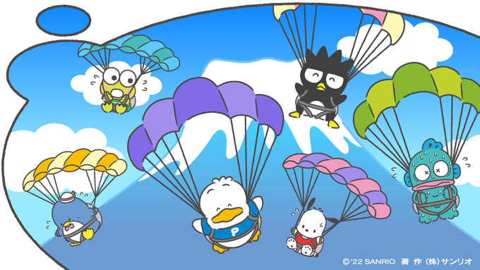 はぴだんぶいの!こんなことしてみたい!
ばつ丸「ワハハ!サイコー!」
ペックル「サイコー!でも怖いー!」
タキシードサム「怖いー!」
ポチャッコ「怖いよー!」
ハンギョドン「…」
けろっぴ「ハンギョドン!大丈夫!?」
#はぴだんぶい #次は何する? 