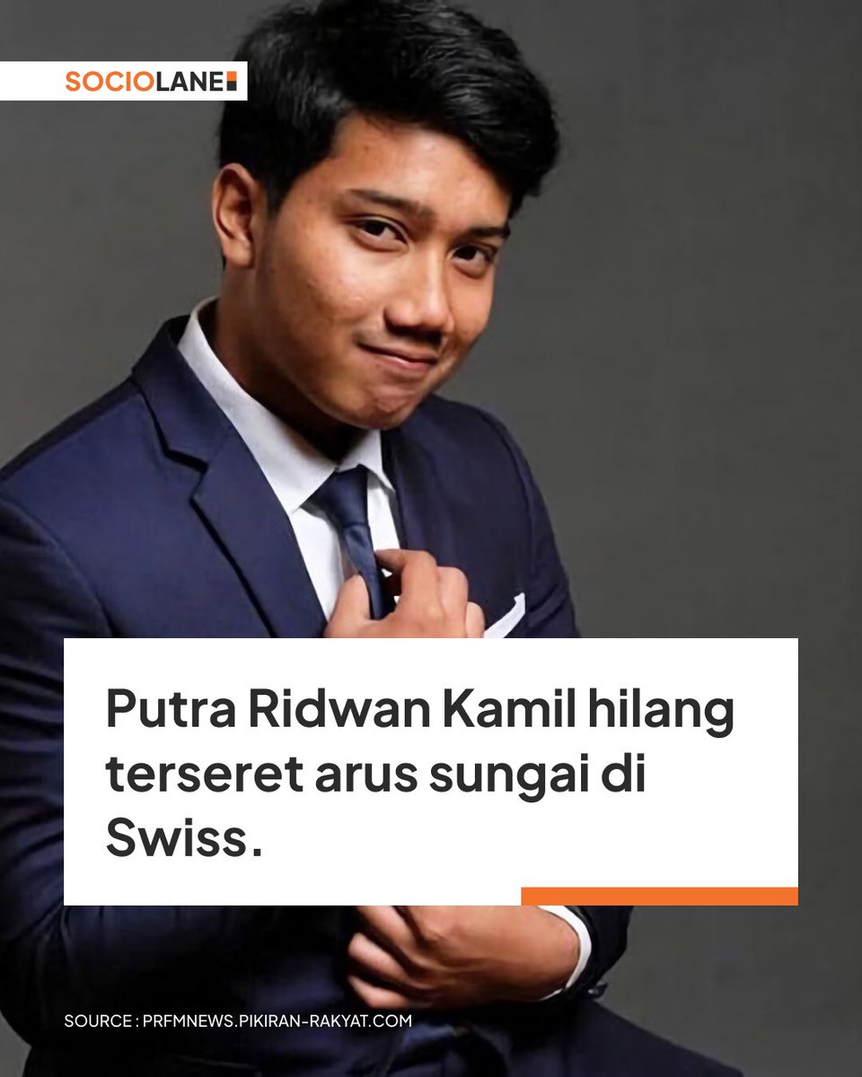 Sociolanes's tweet photo. Mari kita doakan agar Eril segera ditemukan dalam keadaan selamat🙏🏻 https://t.co/VirjecJfUu