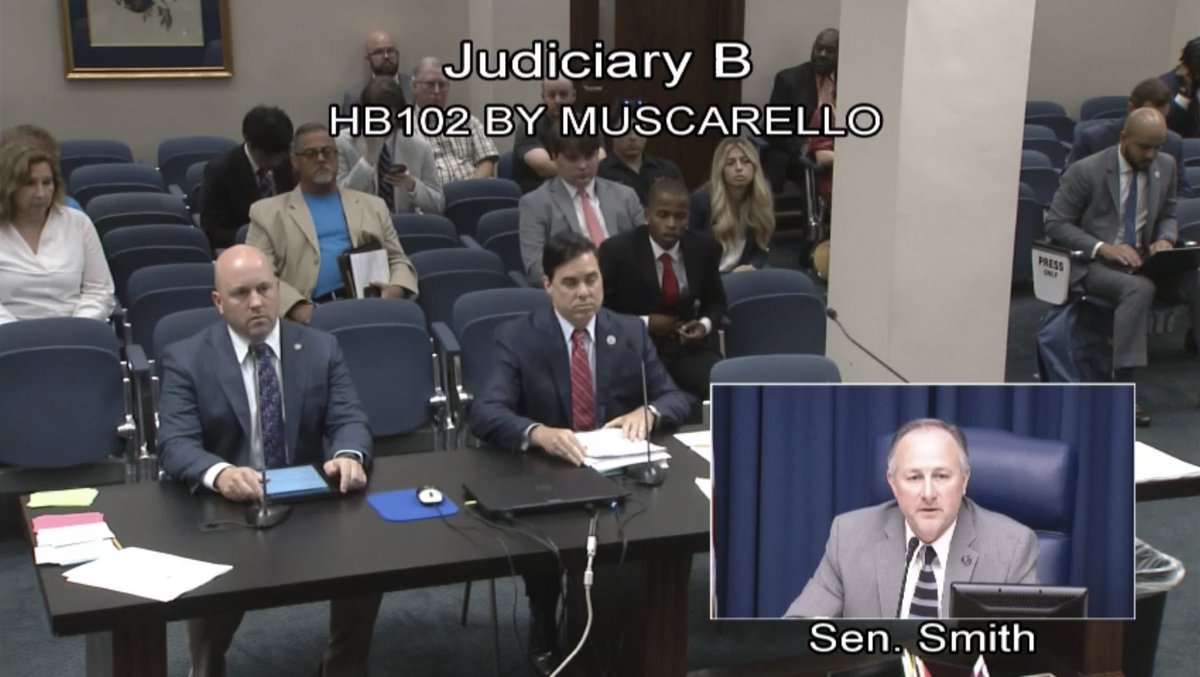 LavoProgram's tweet photo. Rep. Muscarello’s HB 102 increases the time certain violent offenders have to wait to request a rehearing from 2 years to 4 years. This gives victims and survivors a reprieve! #lalege https://t.co/999h0oz8MT