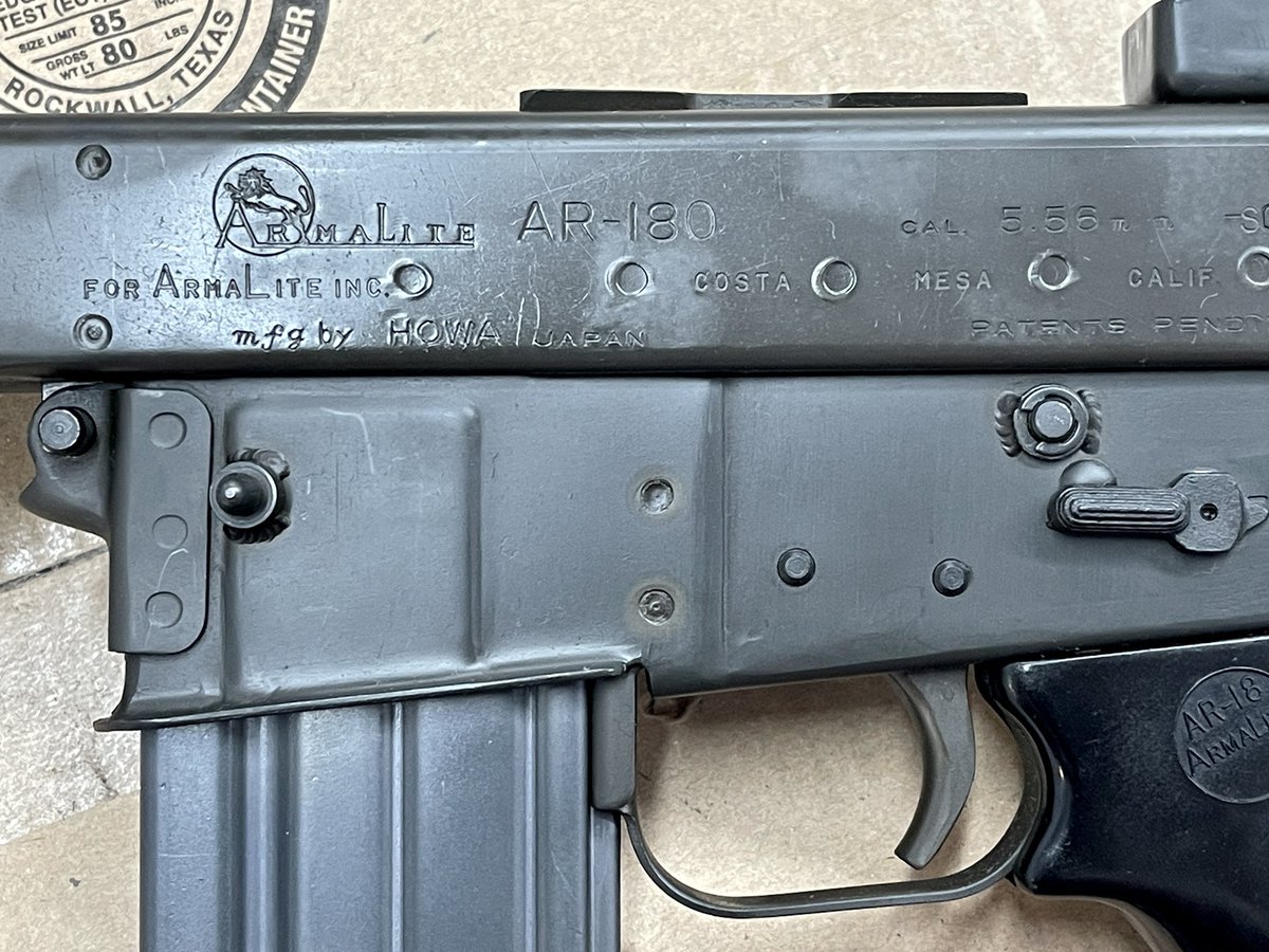 TDIAct's tweet photo. Anyone need an #Armalite #AR180 ? #History #2ndAmendment #USA #AR #556Nato #art #May2022 #Miami #Florida https://t.co/jOJg27fIas