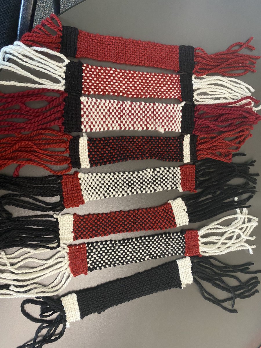 Thankful to the ISWs <a href="/NorgateLearning/">Norgate Xwemélch’stn Community Elementary</a> who taught me how to weave. Weaving these headbands has been a lesson in patience and perseverance. Proud to pass these along to the witnesses we have for our new logo reveal ceremony tomorrow. <a href="/NVSD44/">School District 44</a>