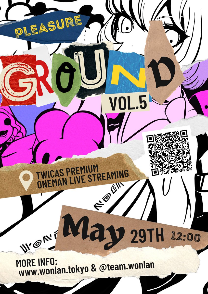 team_wonlan's tweet photo. ▽▲5/29(日)Wonder Landerワンマンライブ
Pleasure Ground vol.5
■会場:浅草橋MANHOLE
■時間:11:45開場 12:00開演
■配信チケット:2,500円
※観覧チケットは完売しました
https://t.co/ZDzA8URzXs
■出演
May/asahi/Hiyoko Ninomiya
すてかば -Stage Cafe&Bar-
松野花帆 https://t.co/tLy8VDRwyB