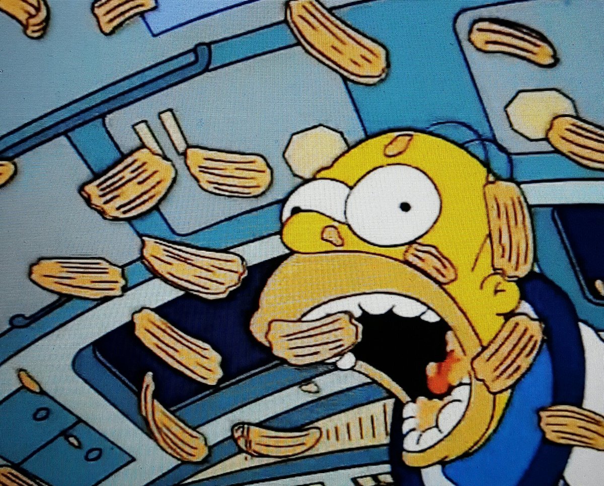 StephenMercier_'s tweet photo. Totally classic Simpsons episode written by Showrunner and comic genius David Mirkin! Just saw again on FXX tonight! LOL! Wonderful guest appearance by James Taylor and VO by Buzz Aldrin! Deep Space Homer @DaveMirkin https://t.co/xq5PBReH94