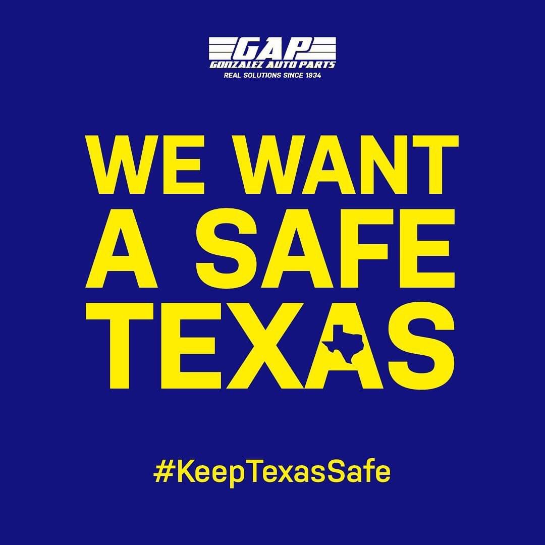GAP_AutoParts's tweet photo. We stand with #Uvalde &amp; support calls for #Congress to pass #Bipartisan legislation.

#KeepTexasSafe https://t.co/xHpawabLqf