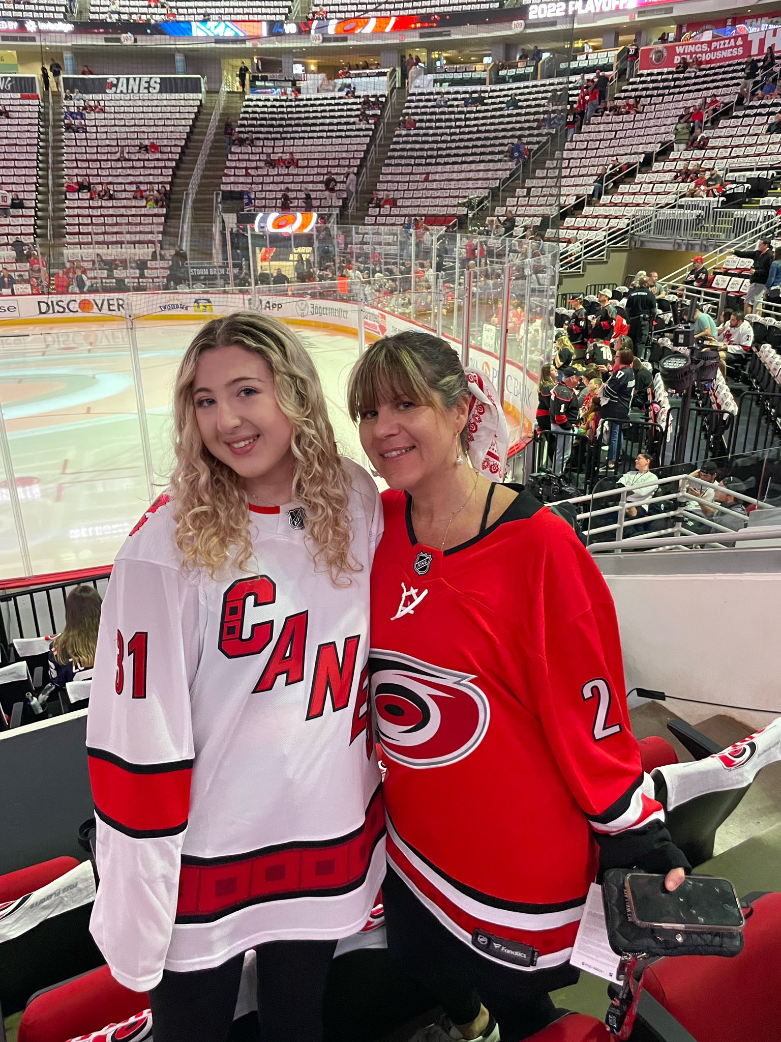 Talia Goodman on Twitter "Another day, another Canes game! Happy to