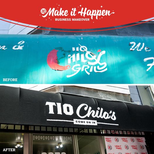What does your storefront say about you? At Tio Chilo's, they wanted to make sure customers felt welcome to "Come on in!" and dine on some delicious Mexican food. Schedule a free consultation at alphagraphics.com/makeithappen to learn how to transform your storefront.