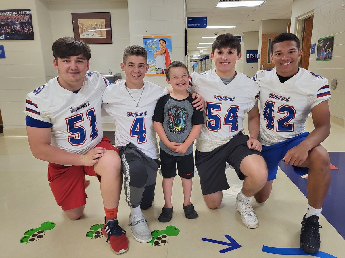 Thank you to <a href="/HighElem/">Highland Elementary</a> for providing the time today for Op11 to pass out youth camp flyers! Our guys are excited to spend some time with the future 11s like Jaxson on July 24-26!