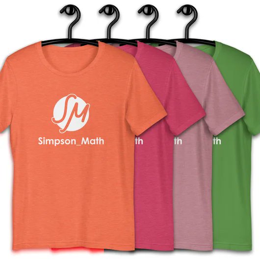 simpson_math's tweet photo. Abby, Secretary of the #MathGirlsClub, released new shirts for summer!
Who is ready for #SummerMathCamp?!
https://t.co/GOPzHX0MTR https://t.co/Wljy4lJNDf