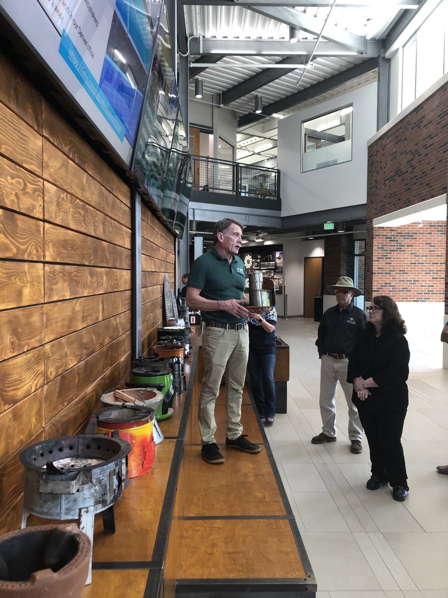 singercrea's tweet photo. Thanks to Dr. Bryan Willson for leading the ⁦@ColoradoREA⁩ board on a tour today of the ⁦@CSUPowerhouse⁩; great innovation supports the energy transition! https://t.co/fZxCOPNovm