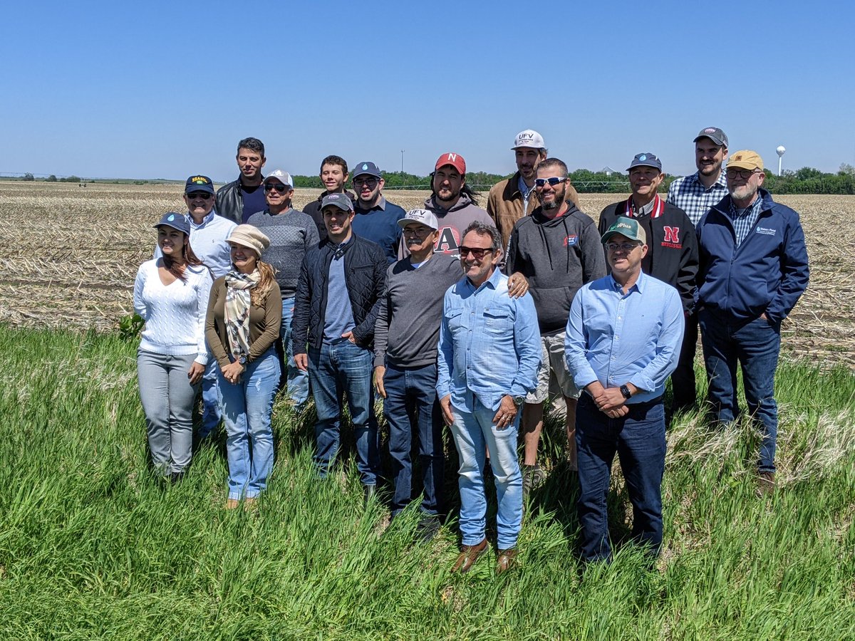 jenreesources's tweet photo. Brazilian delegation heard from @cornfedfarmer @zjhunn abt new irrigation tech &amp; innovative ways of thinking abt N &amp; irrigation mgmt https://t.co/mWRzT6wTIy