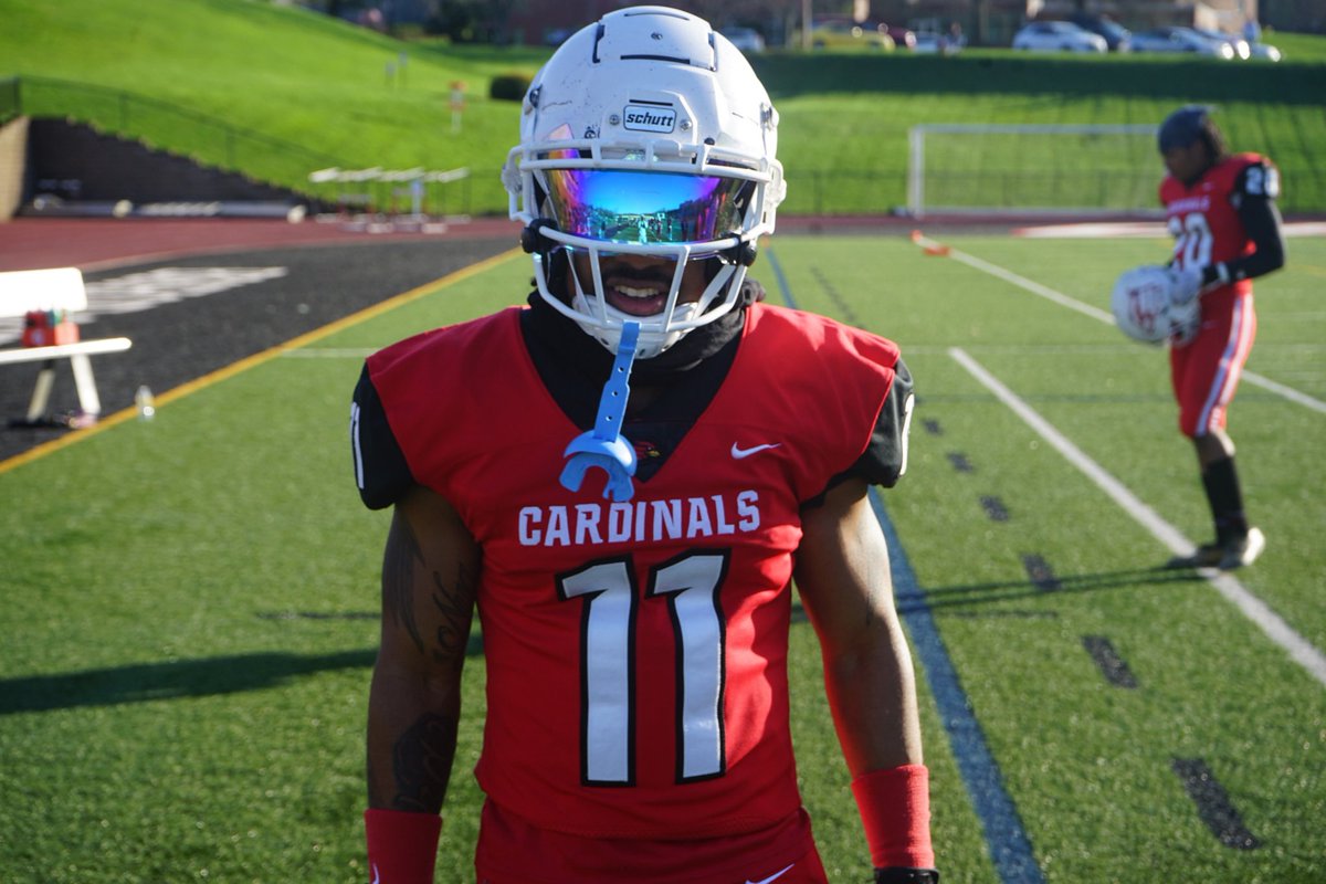 RonteF2's tweet photo. After a conversation with @Nemo_Washington and a JrDay/Skills showcase, I am blessed to officially receive my first offer from Wheeling University!! #GoCards @LW_Football @Coach_Parrella @Coach_HDaley https://t.co/Kjd9BWiKtB