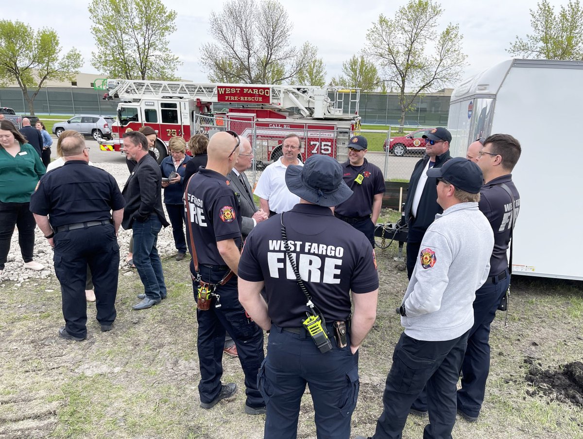 Construction begins on this new 42,000+ square foot, EAPC-designed fire headquarters in West Fargo!