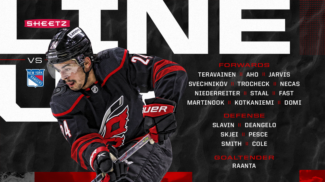 Carolina Hurricanes Lines Twitter