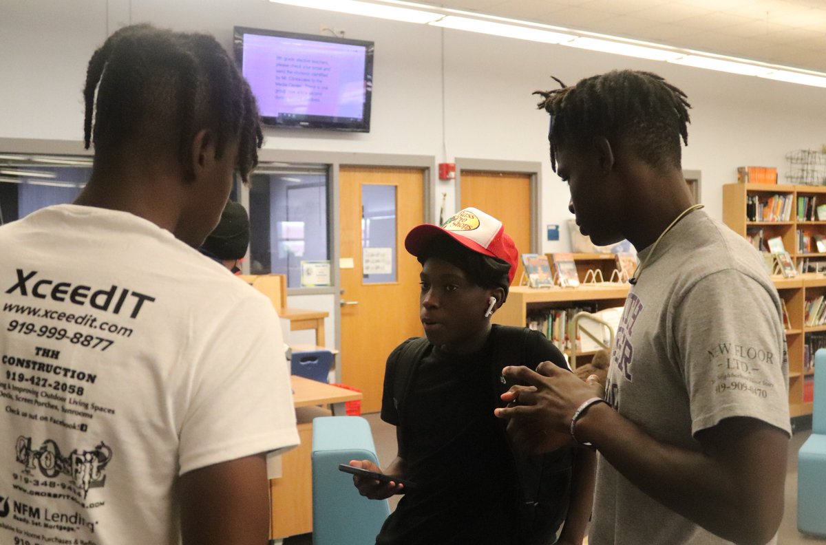 SouthGarnerAD's tweet photo. Great visit today to East Garner to chat with a few of our future Titans!! #Titanup https://t.co/D2Mlvpildn