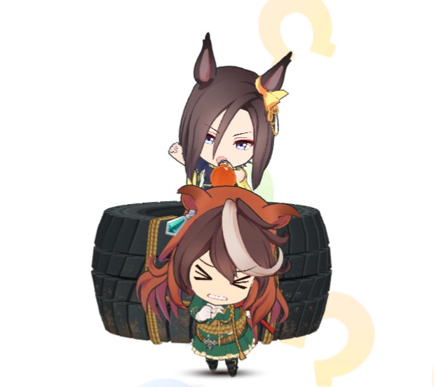 チャンミにみた真実!
トレセン学園生徒会長は影の権力者の副会長の命令でバ車ウマのように働かされていた!? 