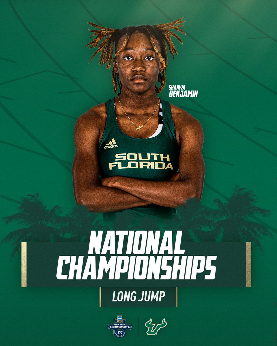 𝙈𝙊𝙑𝙄𝙉𝙂 𝙊𝙉 𝙏𝙊 𝙀𝙐𝙂𝙀𝙉𝙀‼️

Shaniya Benjamin finished seventh in the long jump at the NCAA East Prelims to advance to the NCAA Championships!