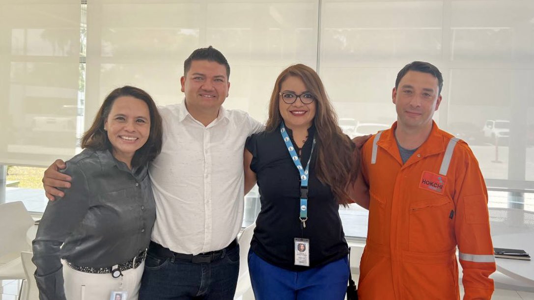OvidioPeraltaS's tweet photo. Con innovación tecnológica, seguridad operativa y responsabilidad social por la preservación del medio ambiente, HOKCHI Energy realiza la producción de hidrocarburos desde aguas someras del Golfo de México. (1/2) https://t.co/JdqpHfDG9y
