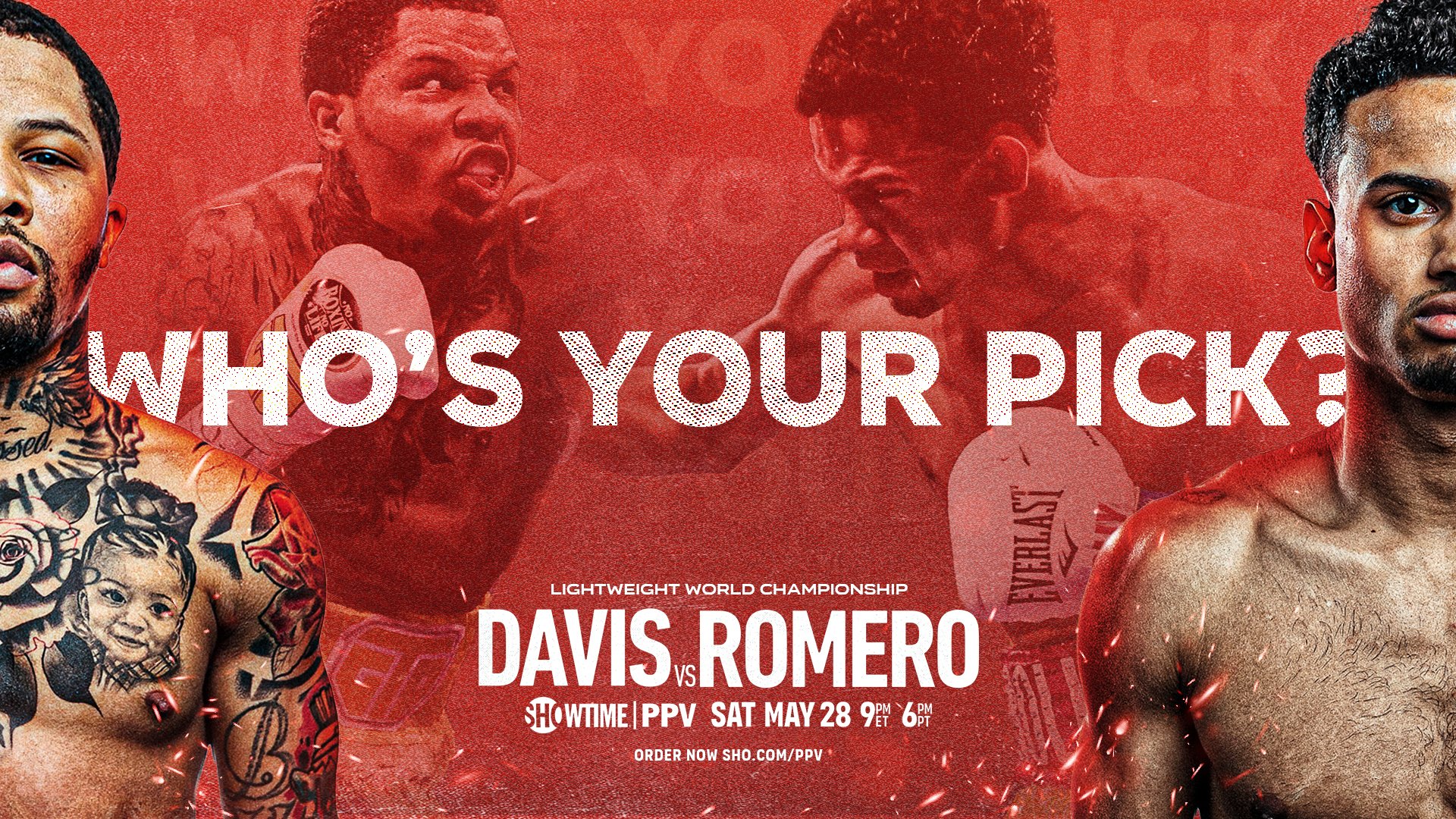 SHOWTIME Boxing on Twitter "🤔 DavisRomero Saturday on SHO PPV https