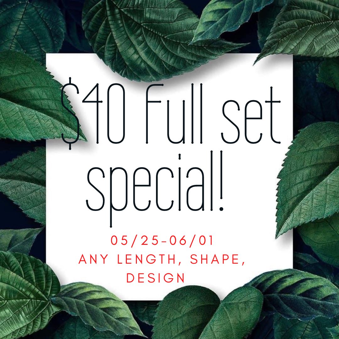 SlayedbyDaj's tweet photo. Book now! You don’t wanna miss this deal! 🤍🤍 DM for more info! #shsunails #shsunailtech #huntsvilletxnails #huntsvilletx https://t.co/1MJzVByeV4