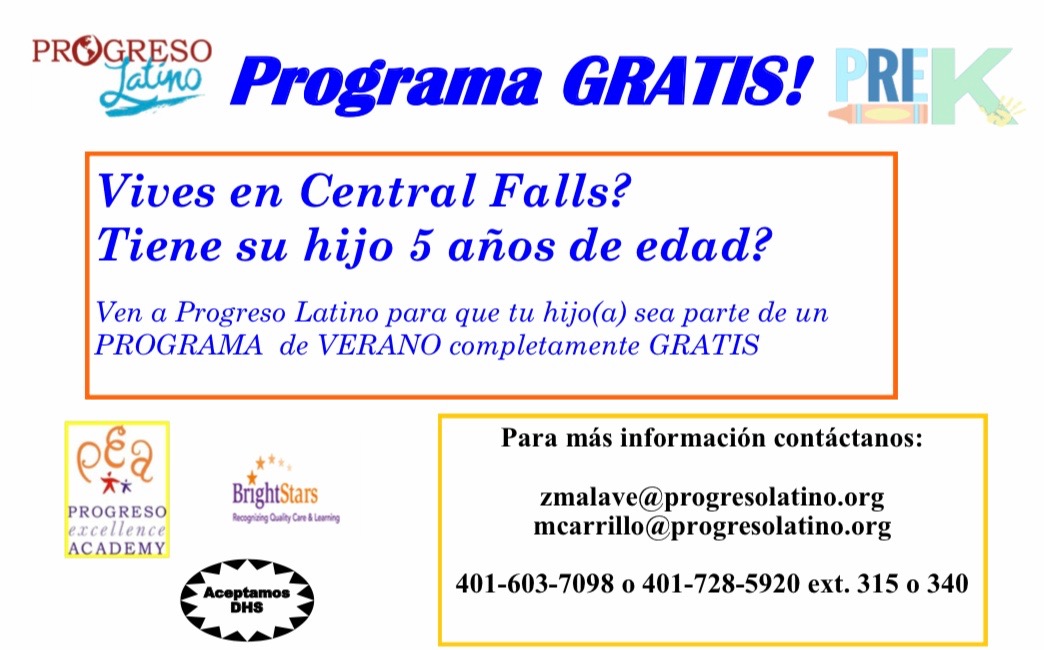 Progreso Latino Inc. on Twitter "Ofrecemos un Programa de Verano