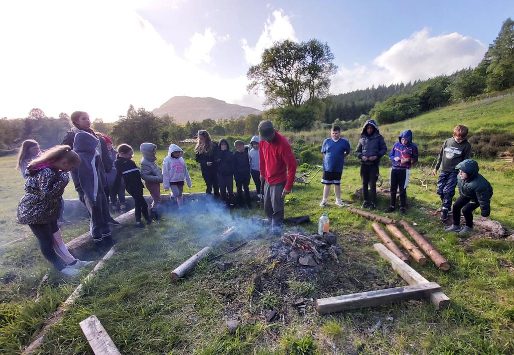 Miss_AWilson's tweet photo. We finished the evening with a campfire 🔥 @_MissMCrooks @mr_farrington https://t.co/59SPOpzuXH