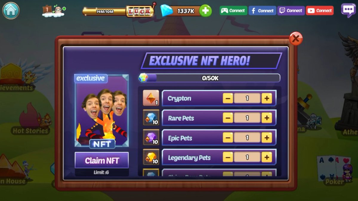 Instead of just using Pets &amp; Crypton to buy NFT Skins, you will also be able to use PRPS &amp; DUBI! 😎

In Summary: Exporting NFTs, buying Land or NFT Skins will be possible by burning Pets, Crypton, SP, PRPS &amp; DUBI. You can decide what currencies you use!