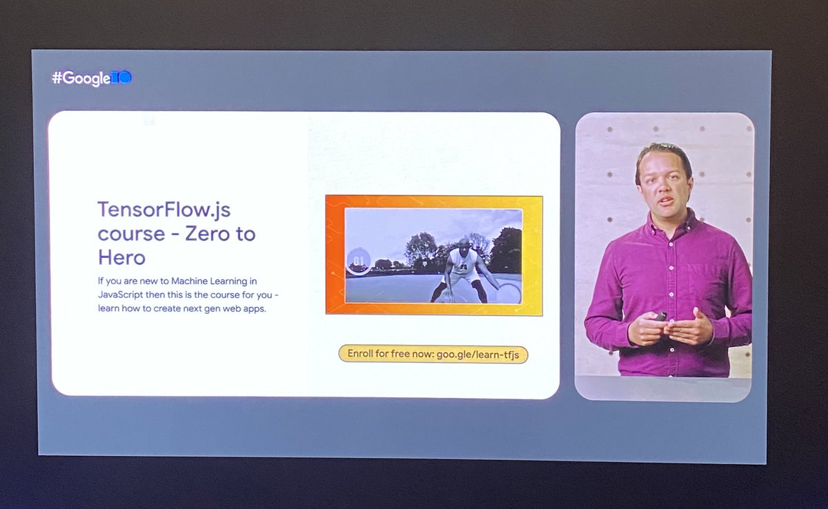 gdg_nyc's tweet photo. Going from zero to hero with #TensorFlowJS and @jason_mayes at #GoogleIO extended at Samsung 837 @SamsungUS @GoogleDevsNA #TSJS #IOExtendedNYC https://t.co/9qjRwX64qP