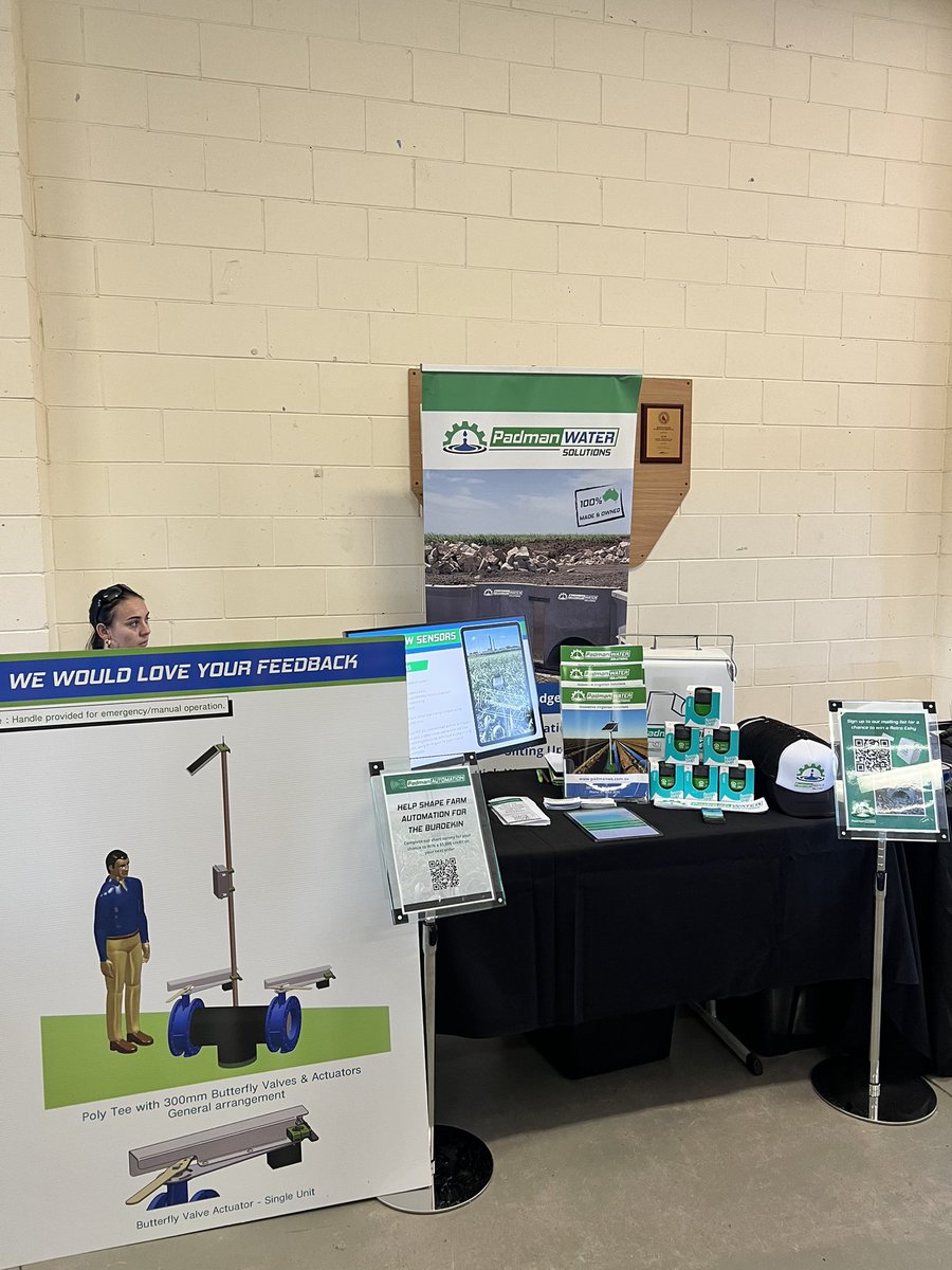We are all set up at Farming in Focus at the Ayr Showgrounds. Thanks to @BurdekinSC for putting on this great event. Come say g’day if you’re here #burdekin #burdekincane #canegrowers #thefarmersfriend #cane #irrigation #northqueensland