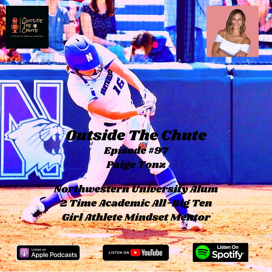 🚨 EPISODE ANNOUNCEMENT 🚨 
Tune in this Monday as we sat down and chatted with <a href="/NUSBcats/">Northwestern Softball</a> alum and Female Athlete Mental Mentor, <a href="/paigetonz/">Paige Tonz</a> 
Such a great chat and I advise all female athletes to check this episode out to hear what Paige has to say!