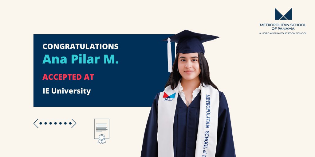 METSchoolPanama's tweet image. From Spain, the US, Italy, or Canada where is the future taking you? 🌎
Congratulations #METSchoolPanama #ClassOf2022 we're so proud of you! 🎓✨
@NAEducation #METmagicMoments #NAEAchievers #CreateYourFuture #InternationalStudents #AcademicSuccess