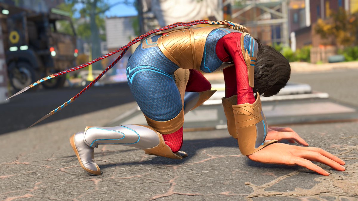 Ickypoo82's tweet photo. The Magnificent Ms. Marvel.
@PlayAvengers #PS5Share #MarvelsAvengers #PlayAvengers #AvengersGame #Reassemble #MsMarvel #KamalaKhan #Embiggen #TheReassembler #Marvel #Avengers #MarvelGames #MarvelGamesVP #CrystalDynamics #EmbracerGroup https://t.co/3VprPwcB2J