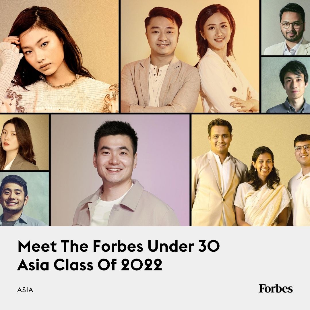 Forbes's tweet photo. This year’s 30 Under 30 Asia honorees bring a lot to the table. From innovative ways of delivering e-commerce and online learning services to venturing into the Web3 space—their forward-thinking vision shows determination and optimism. https://t.co/gzXBw81vit #ForbesUnder30 https://t.co/NSXhmsiMW5