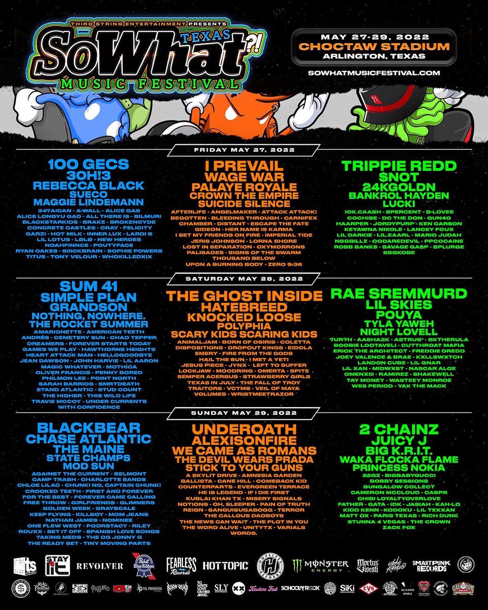 Can u believe it? @fstband is playing so what this weekend!! <a href="/sowhatmusicfest/">So What?! Music Festival</a> is so close we can’t contain the excitement🥹