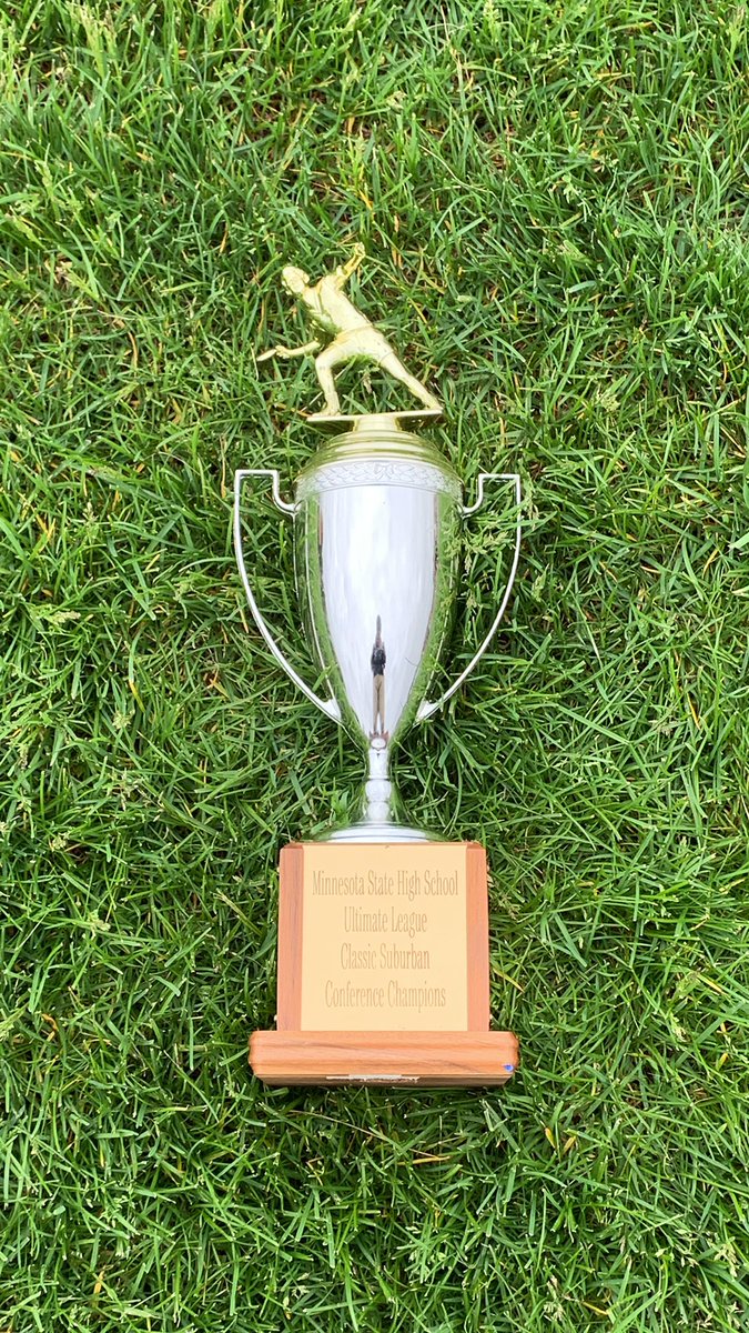 Up for grabs tonight in the <a href="/MinnesotaUlt/">Minnesota Ultimate</a> #ClassicSuburban Conference Finals.

<a href="/WBLU_Boys/">WBL Boy's Ultimate</a> v. <a href="/CarpeDiscus/">Mounds View Ultimate</a>