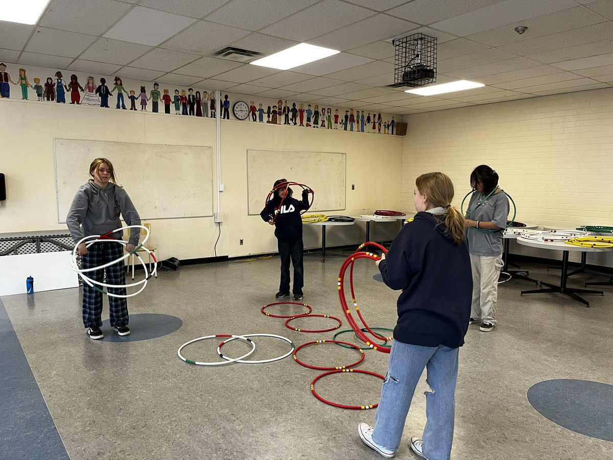 TessRileyVP's tweet photo. Our last hoop dancing session of the year! Such an honour to share this experience with our students. The teamwork, problem solving and community can’t be matched. #lcsslearns @SD27_CC https://t.co/KZsn64KzgI