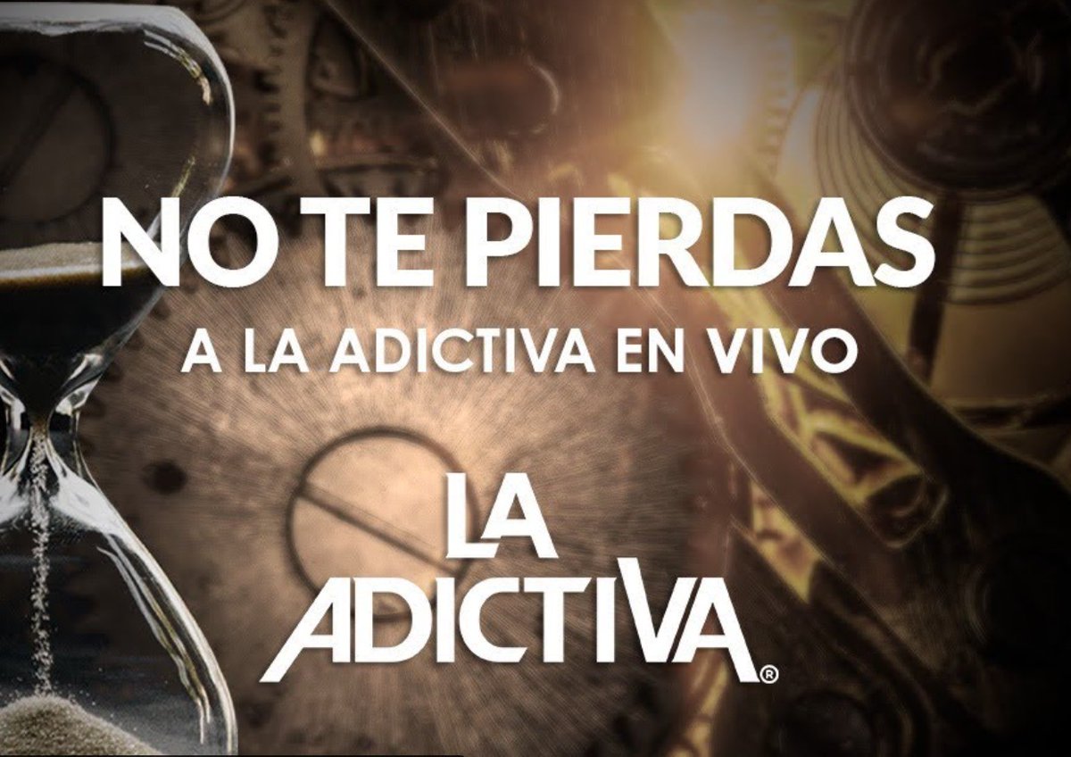 Estamos así 👌 del gran estreno y lanzamiento del nuevo sencillo de la <a href="/adictivaoficial/">La Adictiva</a>  #ESOESLARIQUEZA 💰🙏🏼

¡¡No te lo pierdas!! 🕐7:30 HRS 
ESTRENO AQUÍ 👉🏼 youtube.com/watch?v=JPkZC1…