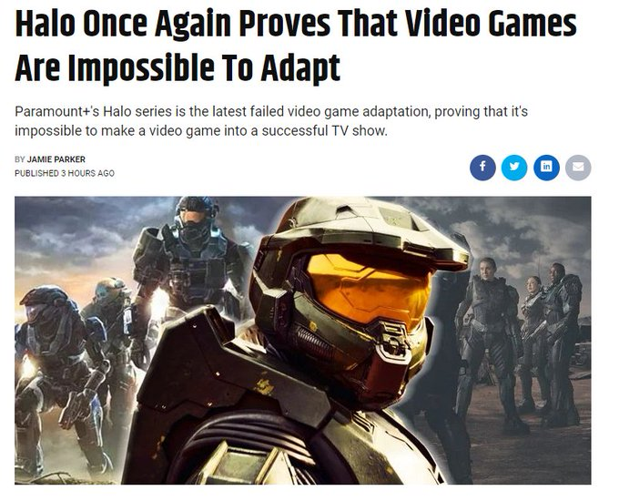 RiseFallNickBck's tweet photo. Hear me out, maybe, MAYBE you should actually look at the game material and give any single part of a shit instead of mouthing off about "Not looking at the games" because you have a video game stigma, yet were tasked to make a video game adapted show?

Just a thought! https://t.co/B3v3M0xlpq