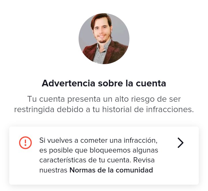 DiegoEnLaLucha's tweet photo. ⚠️ ALERTA ‼️ ME CENSURAN nuevamente desde @TikTokLatAM 
¿Cómo puede ser que me censuren  una cuenta de trabajo profesional periodístico? ¿Me ayudan a darle RT amigos, así llega el mensaje?
@NachoRgz @taniapsuv @GeneralPueblo @LiliLopezForesi @MashiRafael @hojillasilva https://t.co/Rdngmaiu61