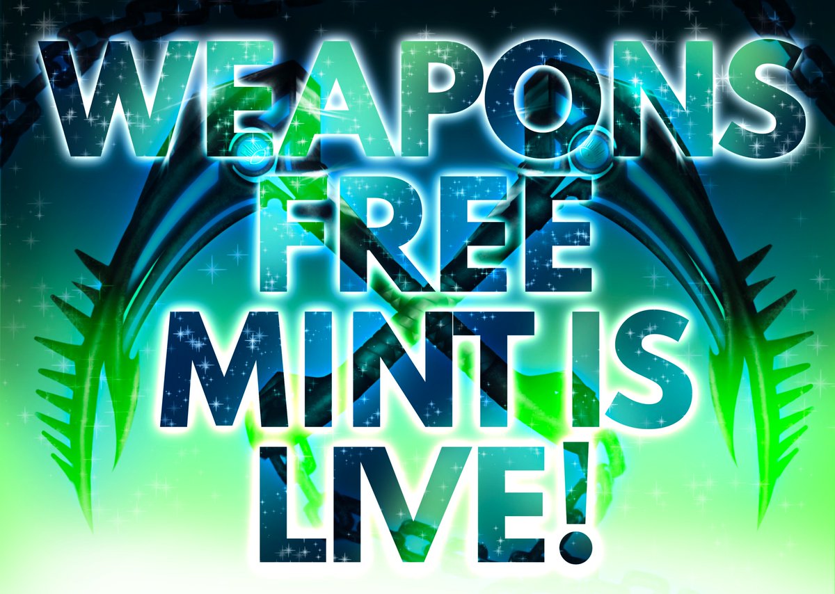 thedivinenft's tweet photo. ⚔️ THE DIVINE WEAPONS FREE MINT IS LIVE! ⚔️

Claim your weapons on our website now! ⬇️
https://t.co/cs0uUjcr4V 

LFG! 🔥 https://t.co/ayHxefgS9A