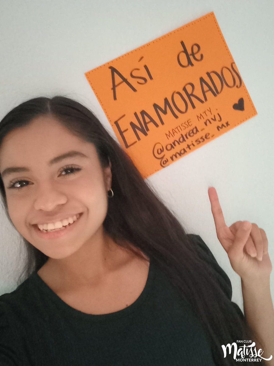 fcMatisseMty's tweet photo. Andrea (@andrea_nvj) esta super emocionada para el lanzamiento de #AsiDeEnamorados! ❤️🔥 https://t.co/1i6s7NfOZv